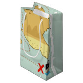 Pirate party klein cadeauzakje (Voorkant Gekanteld)