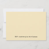 Pirate Party nodigt uit Kaart (Achterkant)