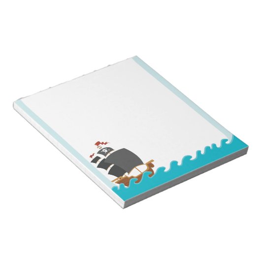 Pirate Party Notitieblok (Schuin)