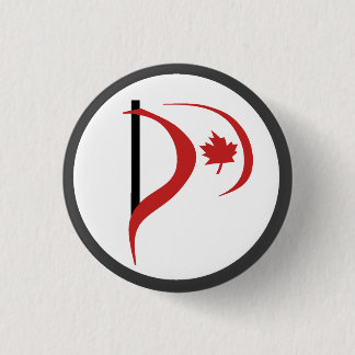 Pirate Party of Canada Ronde Button 3,2 Cm