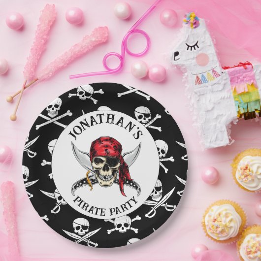 PIRATE PARTY Papier Bord (Feest)
