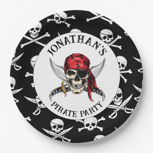 PIRATE PARTY Papier Bord (Voorkant)