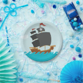 Pirate Party Papieren Bordje (Feest)