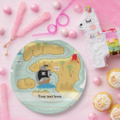 Pirate Party Papieren Bordje (Feest)