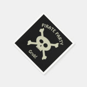 Pirate Party Papieren servetten (Hoek)