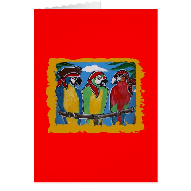 Pirate Party Parrots (Voorkant)