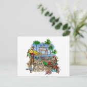 Pirate Party partij Uitnodiging Briefkaart (Staand voorkant)