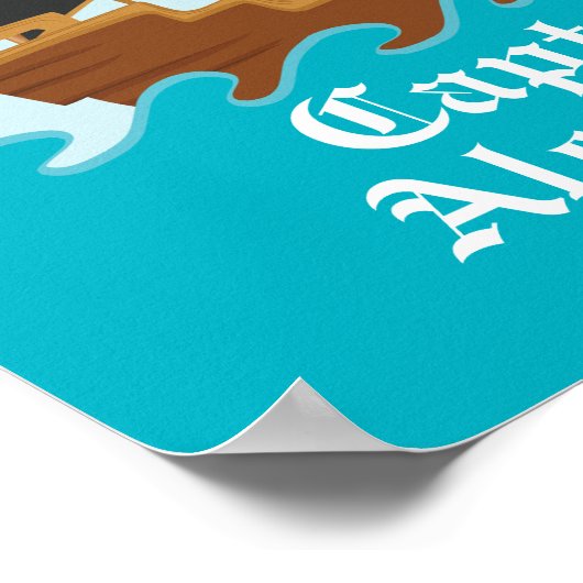 Pirate Party Poster (Hoek)