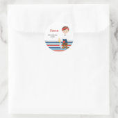 Pirate party ronde sticker (Tas)