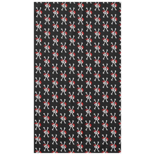Pirate Party Skull en Crossbones Tafelkleed (Voorkant)