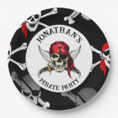 PIRATE PARTY SKULLS Papier Bord (Voorkant)