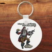 Pirate Party Sleutelhanger (Voorkant)