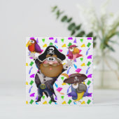 Pirate Party. - SRF Kaart (Staand voorkant)