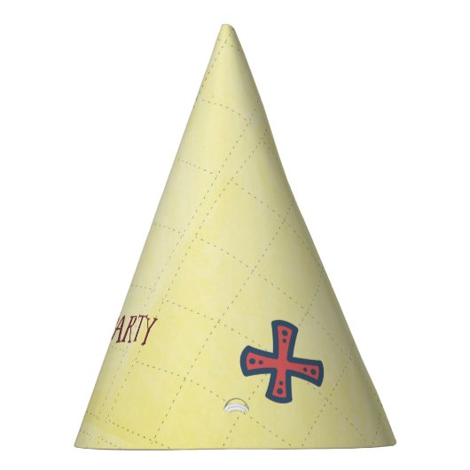 Pirate Party Treasure Map Feesthoedjes (Rechts)