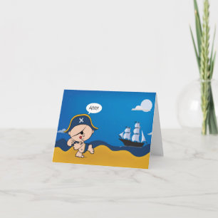 Pirate Party verjaardagskaart