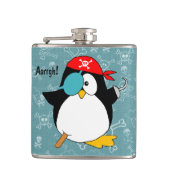 Pirate Penguin Heupfles (Voorkant)