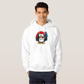 Pirate Penguin Hoodie (Voorkant volledig)