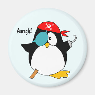 Pirate Penguin Magneet