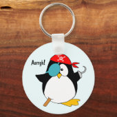 Pirate Penguin Sleutelhanger (Voorkant)
