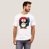Pirate Penguin T-shirt (Voorkant volledig)