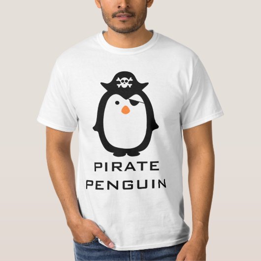 Pirate Penguin T-shirt (Voorkant)