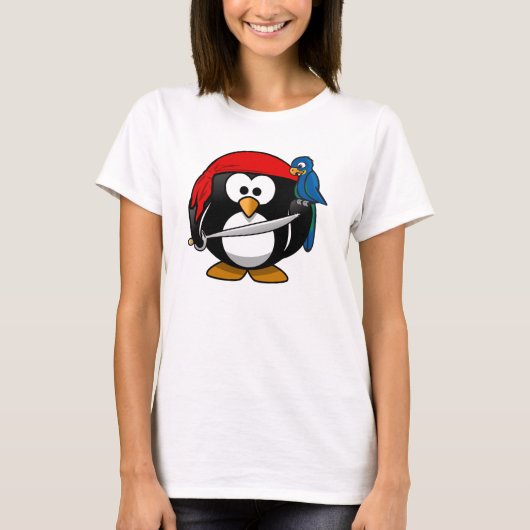 Pirate Penguin T-shirt (Voorkant)