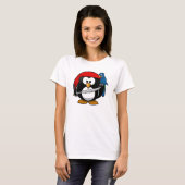 Pirate Penguin T-shirt (Voorkant volledig)