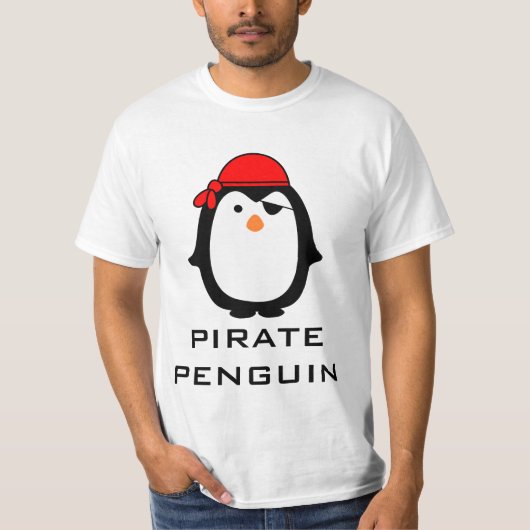 Pirate Penguin T-shirt (Voorkant)