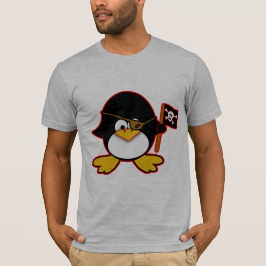 Pirate Penguin T-shirt (Voorkant)