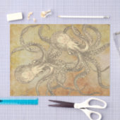 Pirate Perkament en Octopus Tissuepapier (Craft)