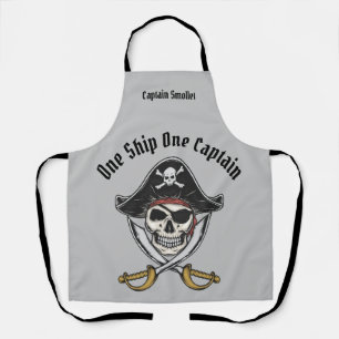 Pirate Personalize Apron Schort
