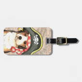 Pirate Pet Beagle Bagagelabel (Voorkant horizontaal)