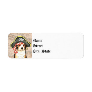 Pirate Pet Beagle Etiket