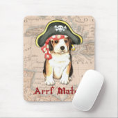 Pirate Pet Beagle Muismat (Met muis)