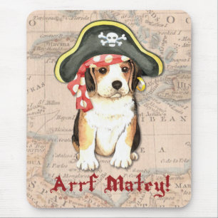 Pirate Pet Beagle Muismat