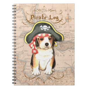 Pirate Pet Beagle Notitieboek