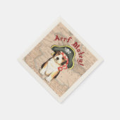 Pirate Pet Beagle Servet (Hoek)