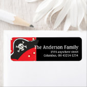 Pirate Pet retour adreslabels Etiket (Insitu)