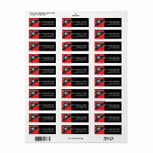 Pirate Pet retour adreslabels Etiket (Full Sheet)