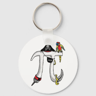 Pirate Pi Day Gear Sleutelhanger