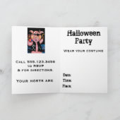 Pirate Pig Halloween Party Uitnodiging (Binnen)