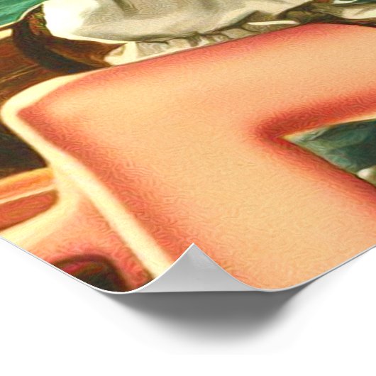  Pirate Pin Up Poster (Hoek)