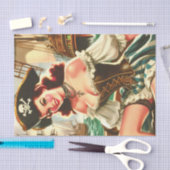  Pirate Pin Up Tissuepapier (Craft)