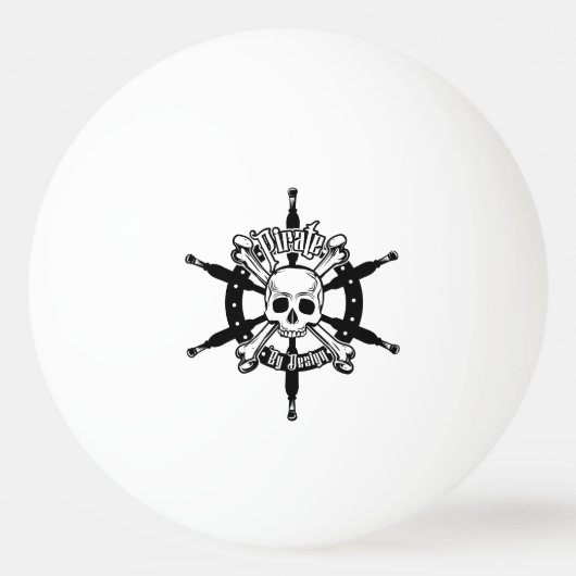 Pirate Ping Pong Ball (Voorkant)