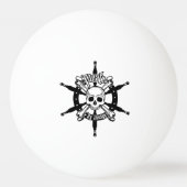 Pirate Ping Pong Ball (Achterkant)