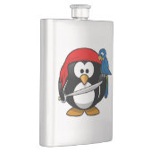 Pirate Pinguïn en Parrot Heupfles (Rechts)