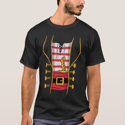 Pirate Pirate Bird Halloween and Carnival T-shirt (Voorkant)
