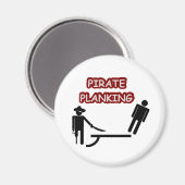 Pirate Planking Magneet (Voorkant / Achterkant)