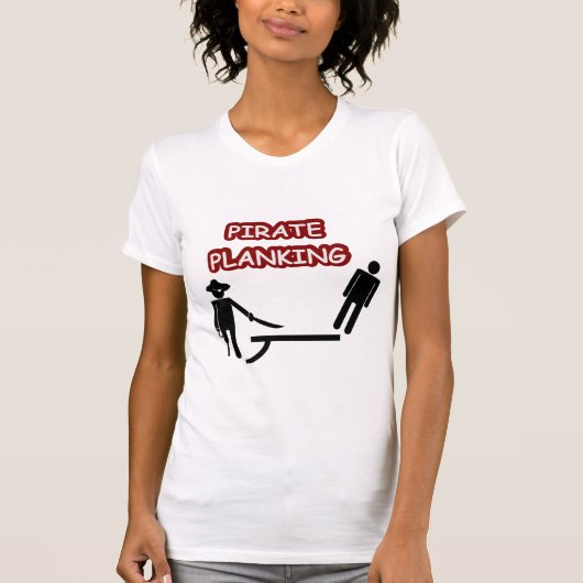 Pirate Planking T-shirt (Voorkant)