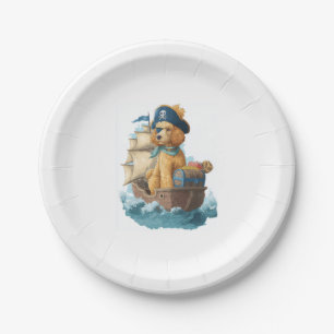 Pirate Poedel � Funny Zee Dog Papieren Bordje